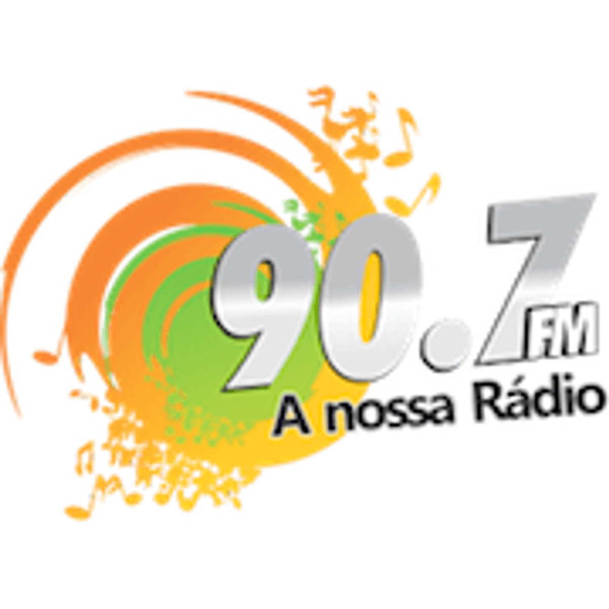 Logo A Nossa Rádio 90.7 FM