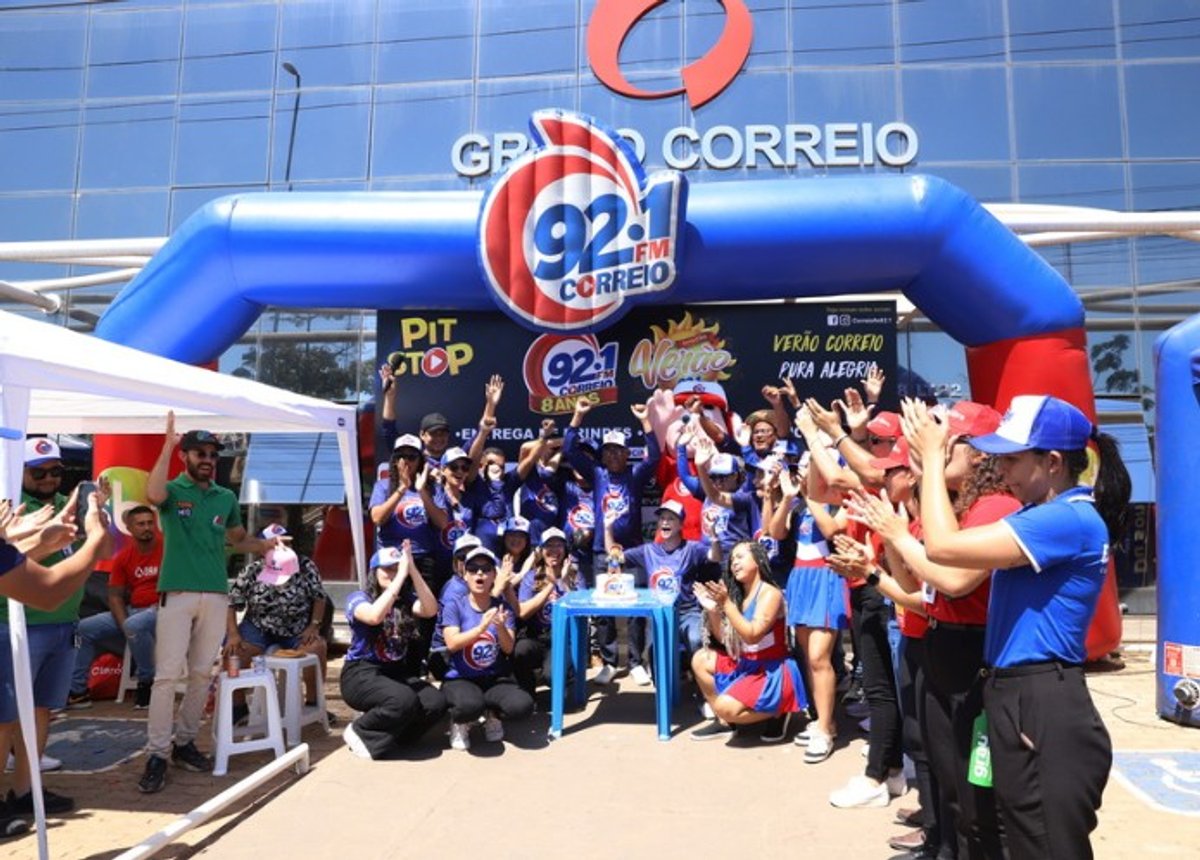 Correio FM comemora oito anos com evento que reuniu ouvintes em Marabá (PA)