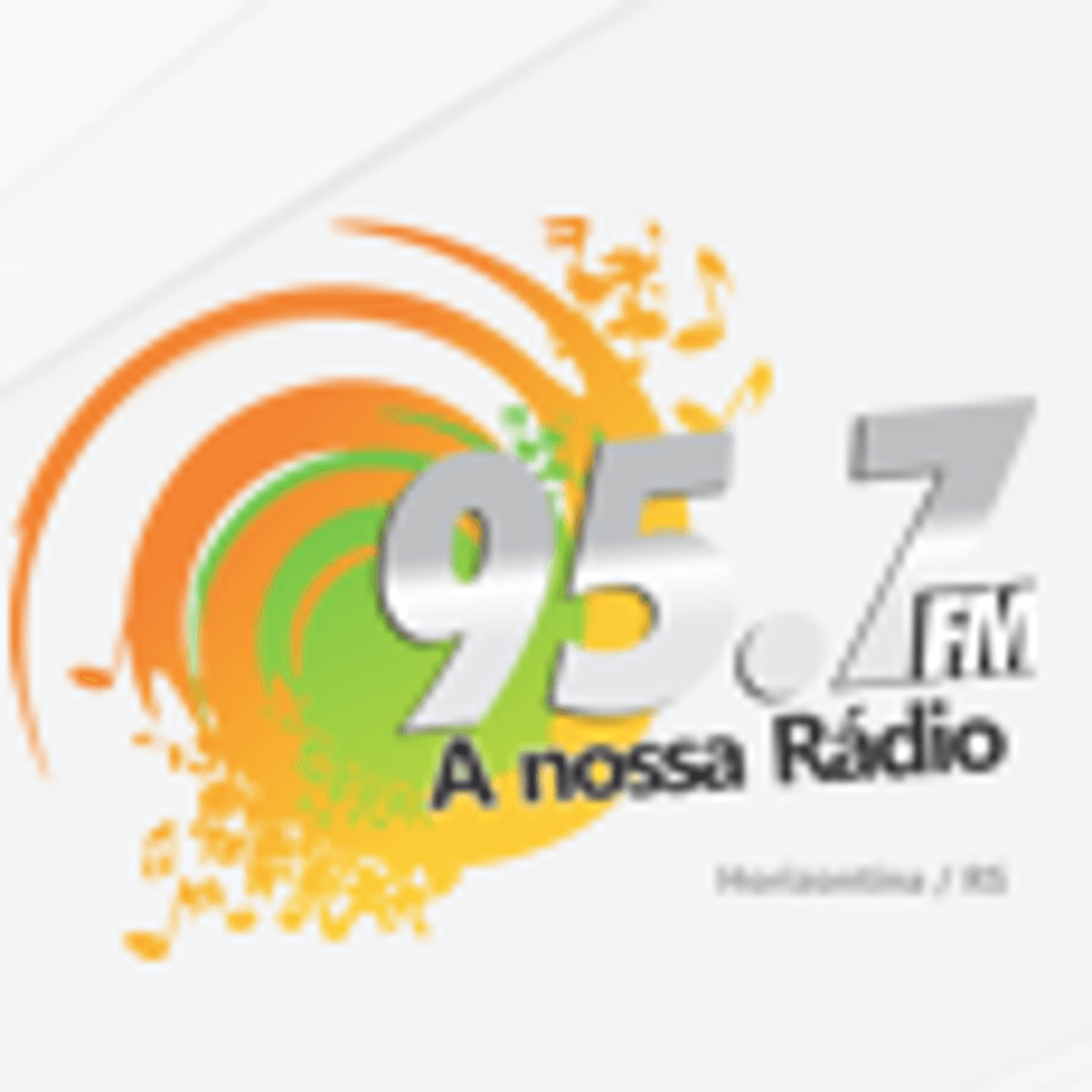 Logo A Nossa Rádio 95.7 FM