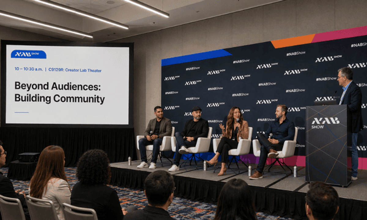 NAB Show 2026 destaca mudança estratégica: rádios precisam ir além da audiência e construir comunidades