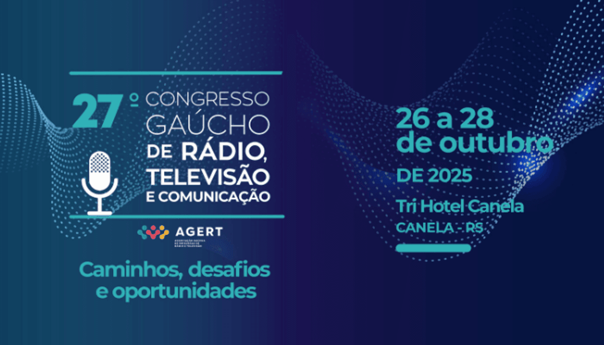 Workshops técnicos do 27º Congresso Gaúcho de Rádio, Televisão e Comunicação abordarão avanços em FM, protocolos IP e streaming ao vivo
