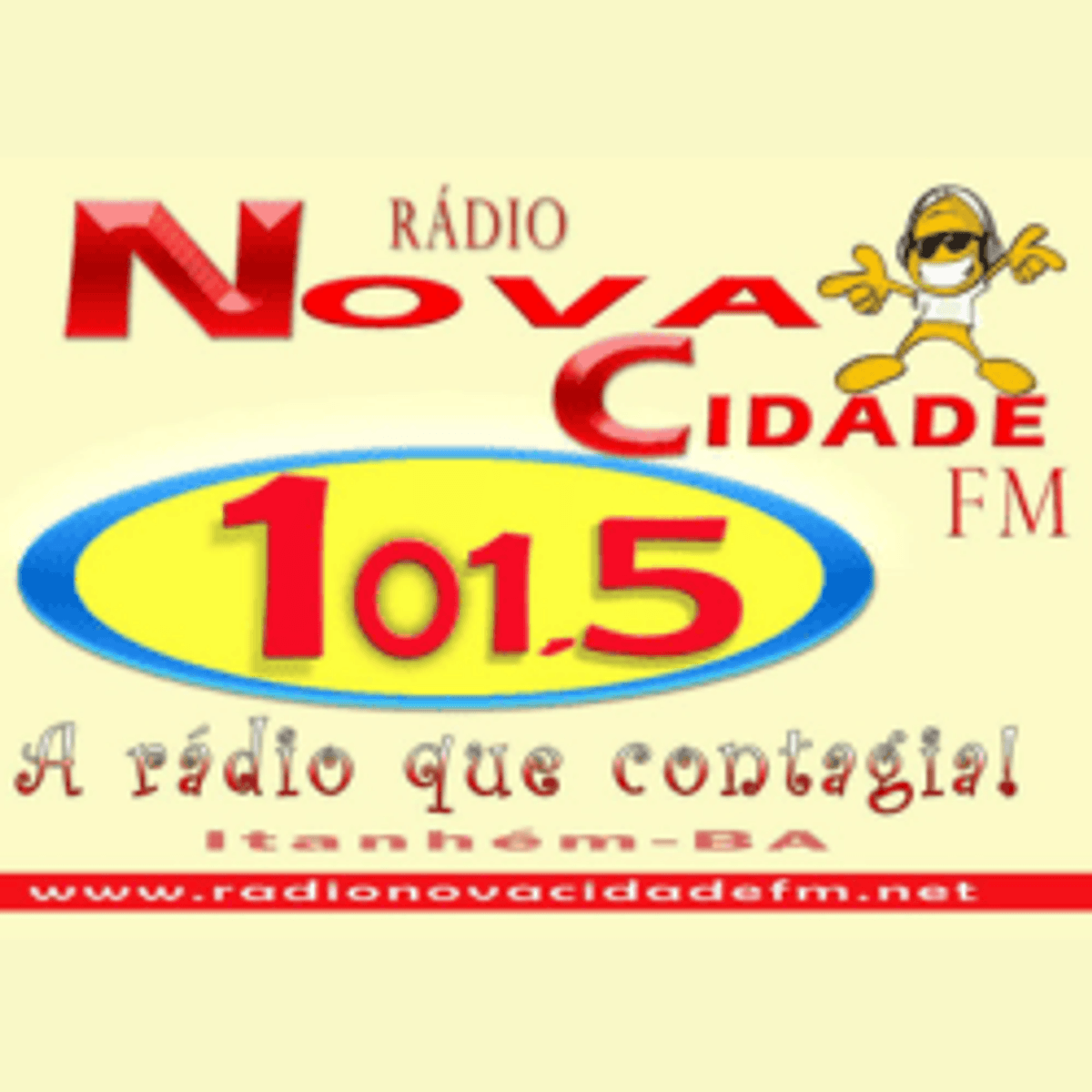 Logo Nova Cidade FM