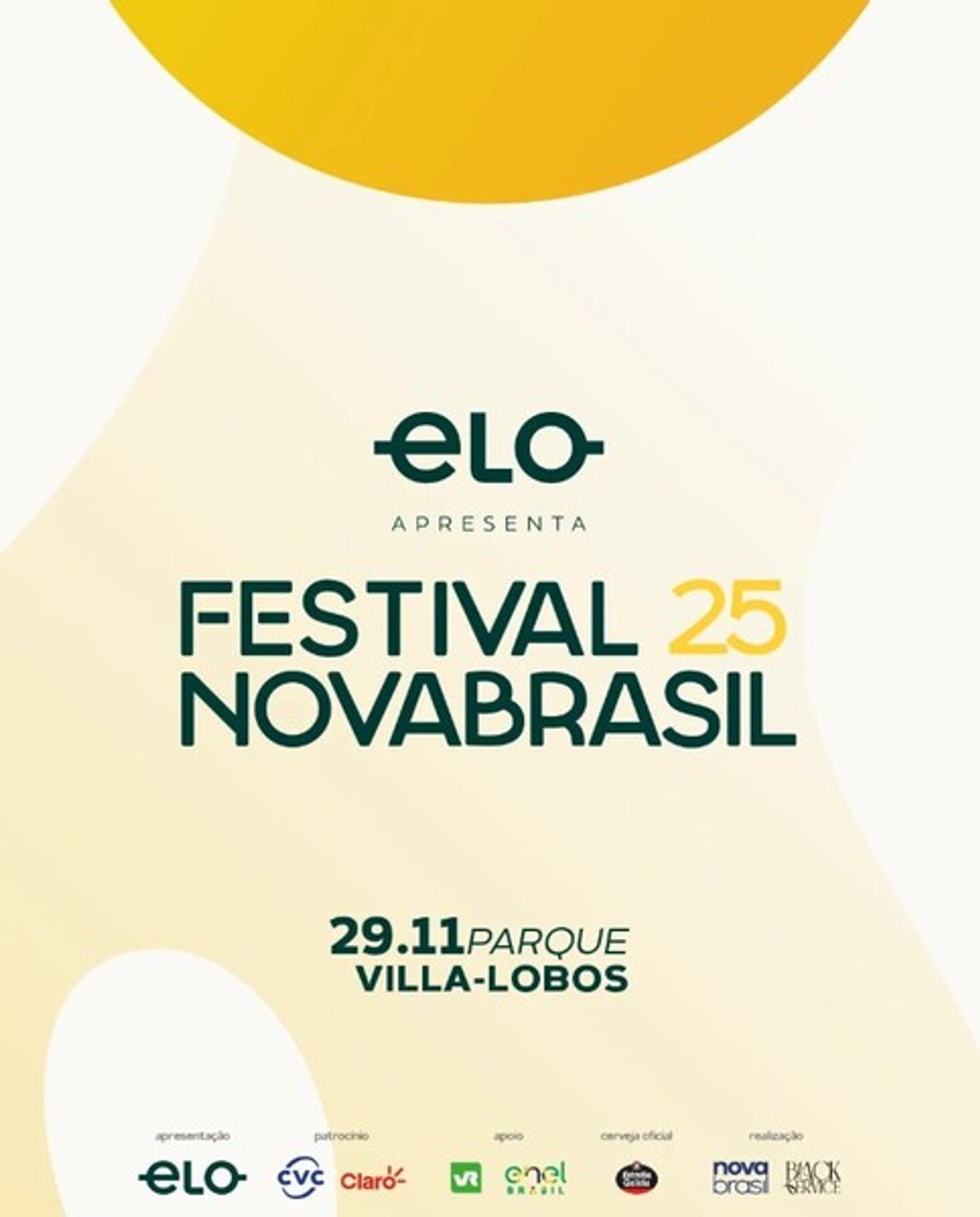 Festival Novabrasil 2025 será realizado em novembro e marca os 25 anos da emissora