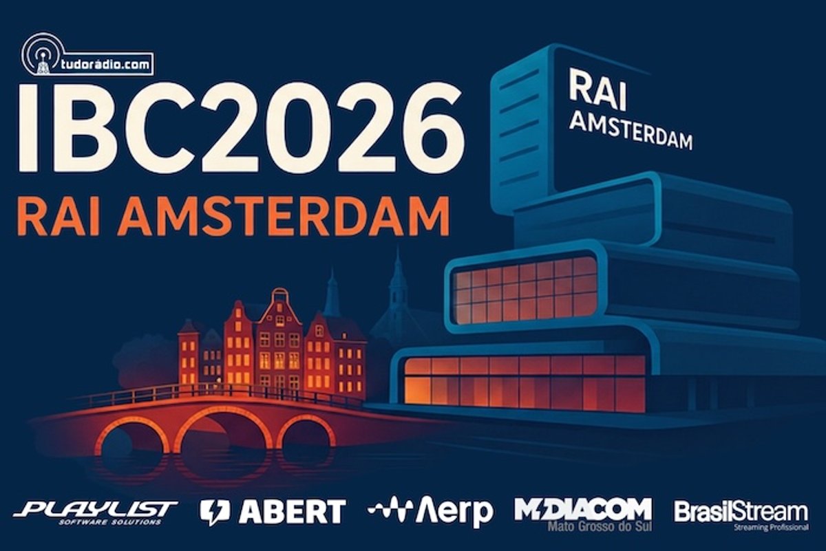 IBC2026 terá inteligência artificial, produção em nuvem e Creator Economy; tudoradio.com fará cobertura presencial