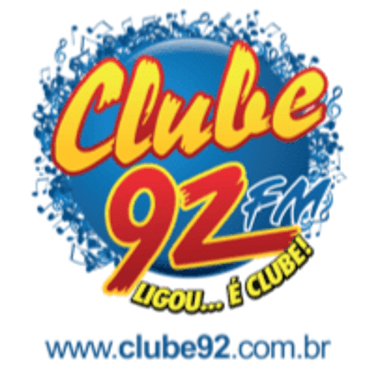 Logo Clube 92 FM
