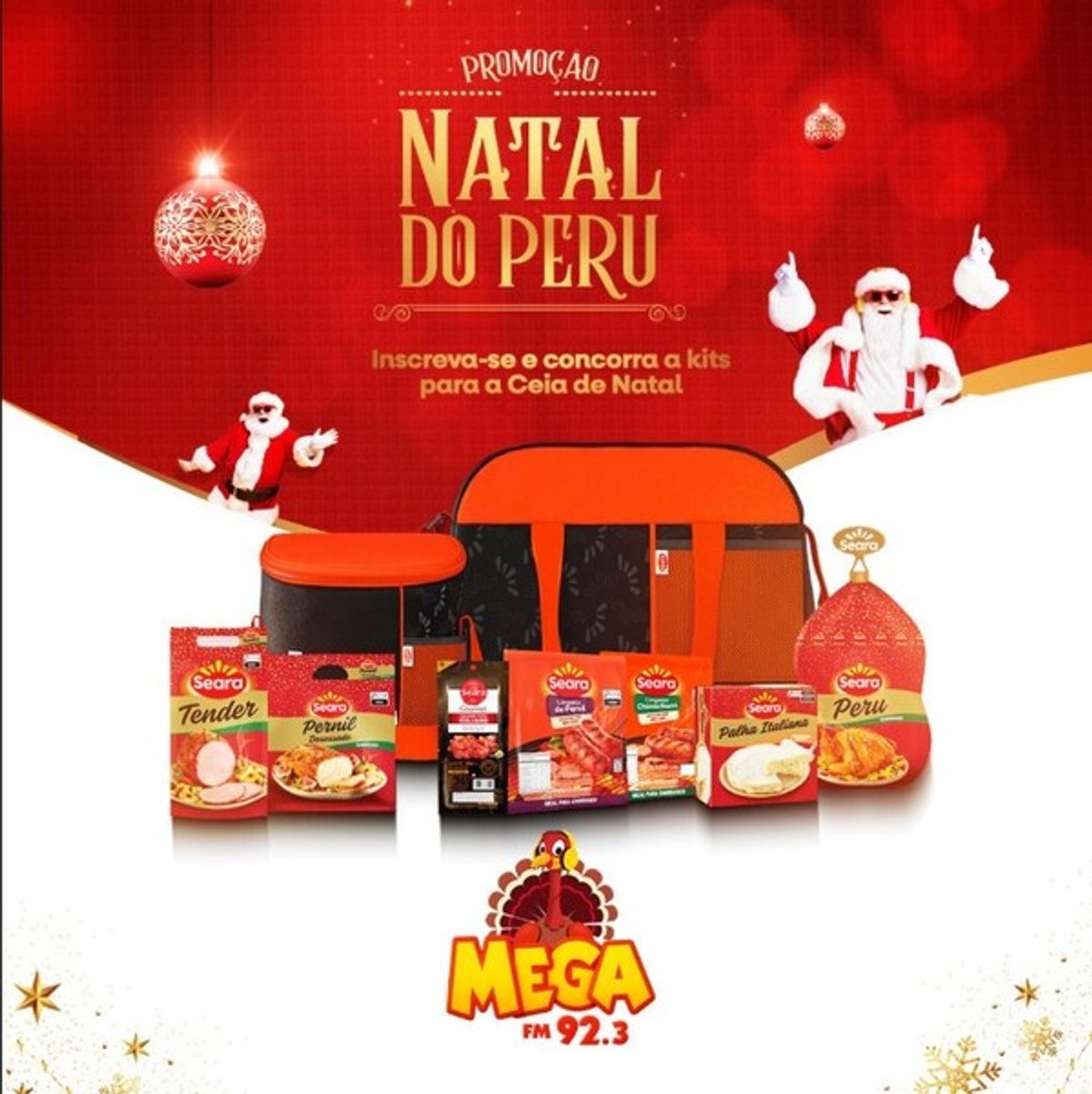 Mega FM lança promoção "Mega Natal do Peru" e anuncia novo integrante em sua equipe de locutores