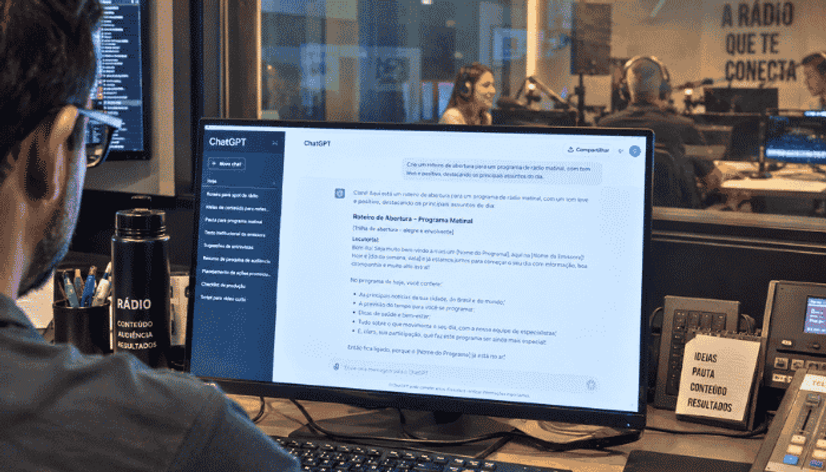 Inteligência artificial amplia possibilidades de automação e reforça transformação digital nas emissoras de rádio