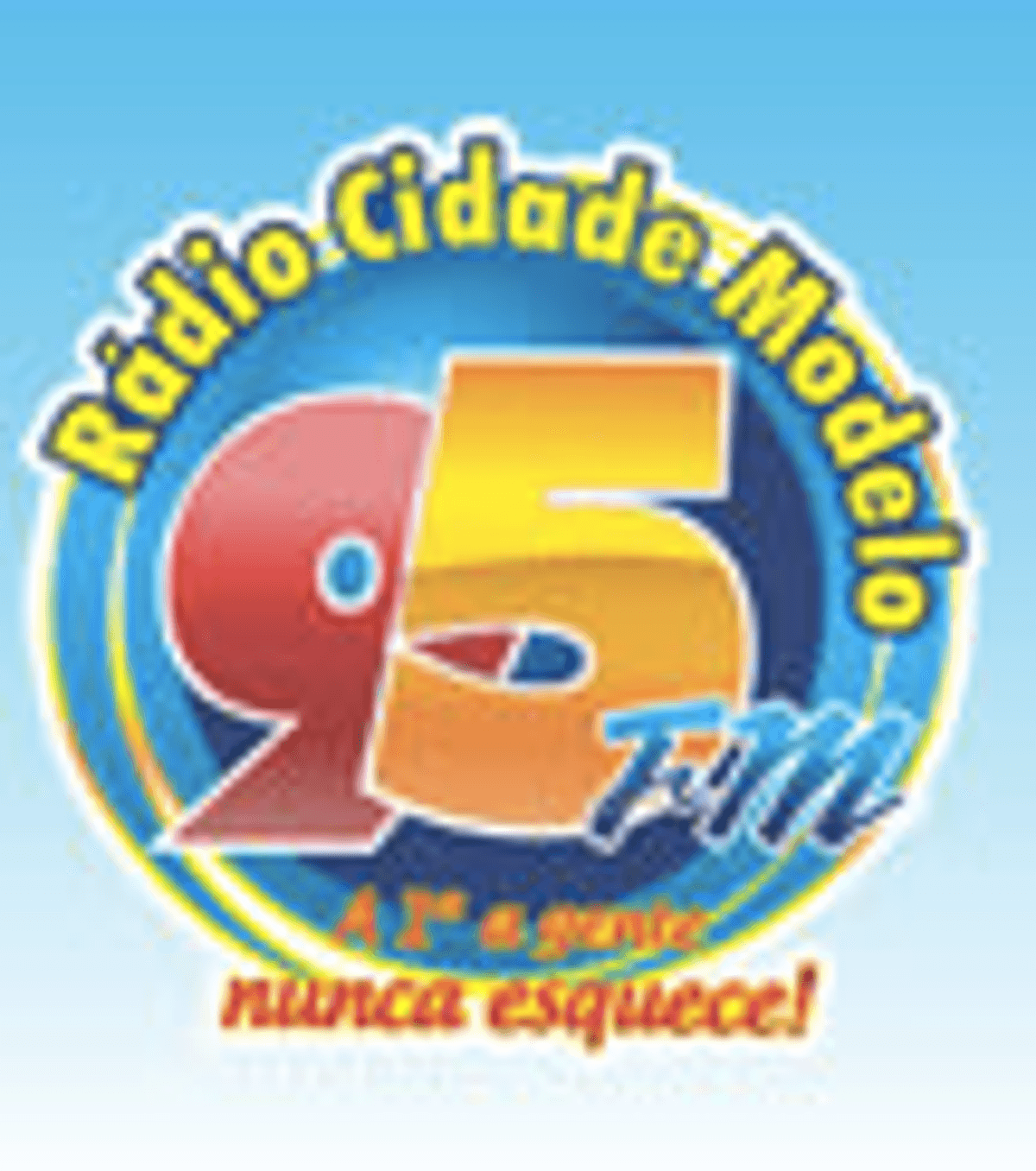 Logo 95 FM Cidade Modelo
