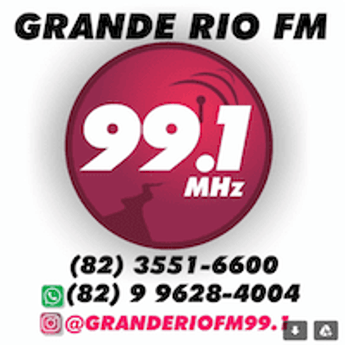 Logo Grande Rio FM