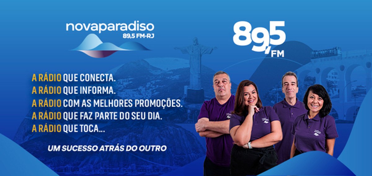 NovaParadiso FM lança campanha institucional de sustentação no Rio de Janeiro