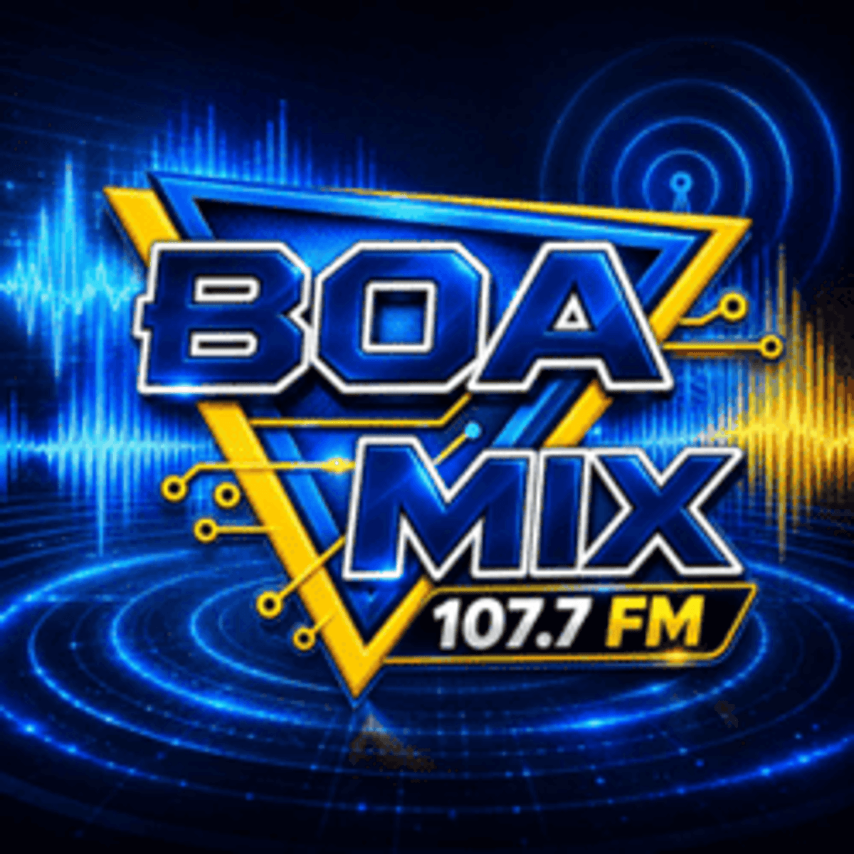 Logo Boa Mix FM