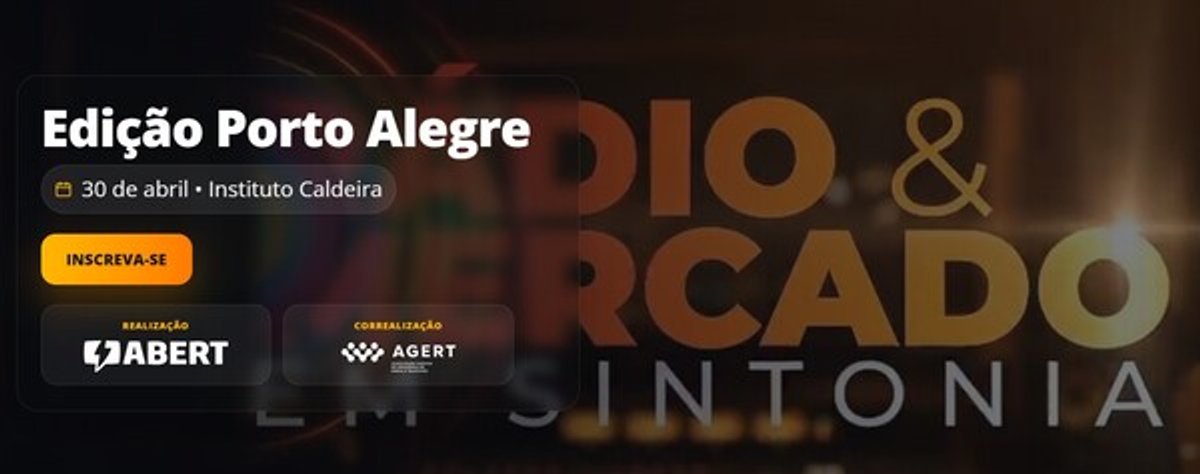 Rádio & Mercado em Sintonia abre inscrições para edição em Porto Alegre com foco no mercado publicitário
