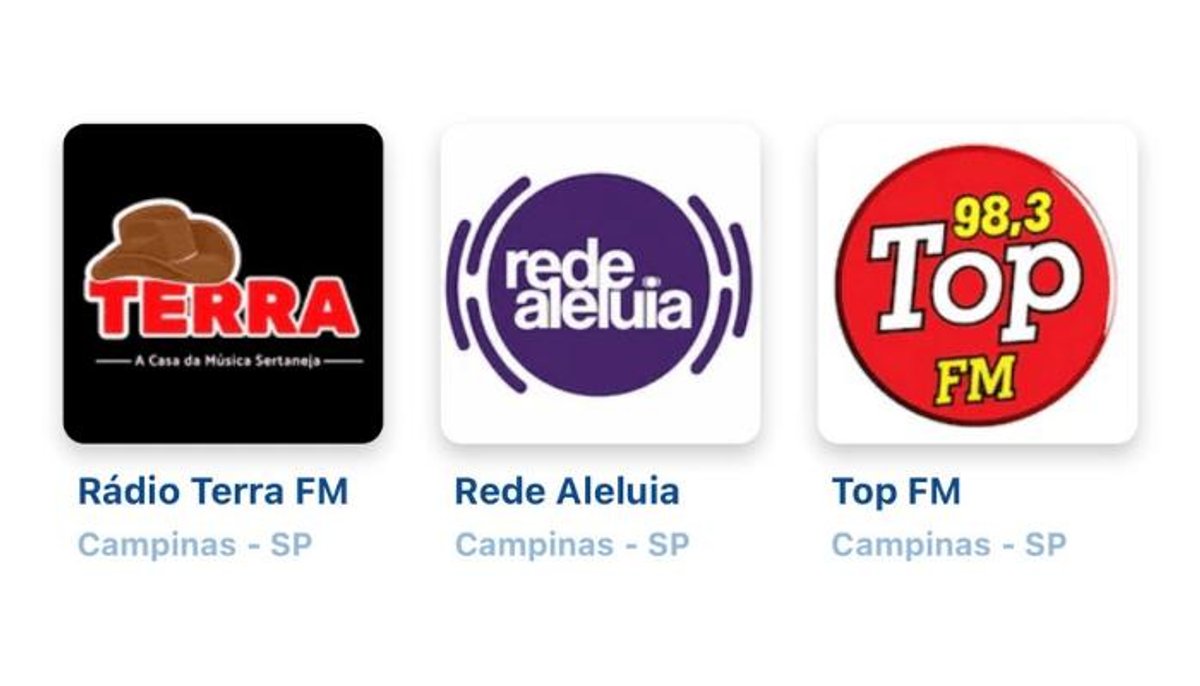 Rede Aleluia pode retornar a Campinas após possível mudanças da Top FM e Rádio Terra