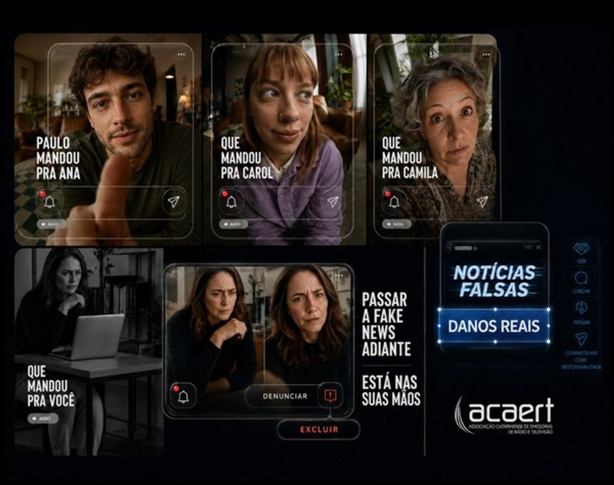 ACAERT lança campanha para alertar sobre impactos das fake news