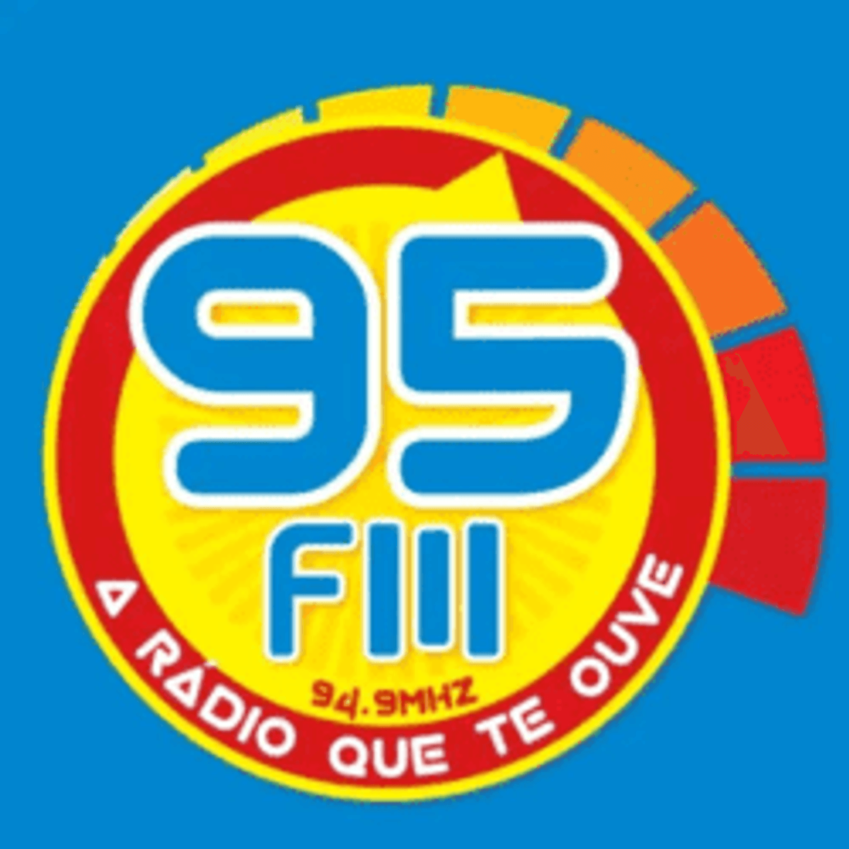 Logo Rádio 95 FM Cidade Sol