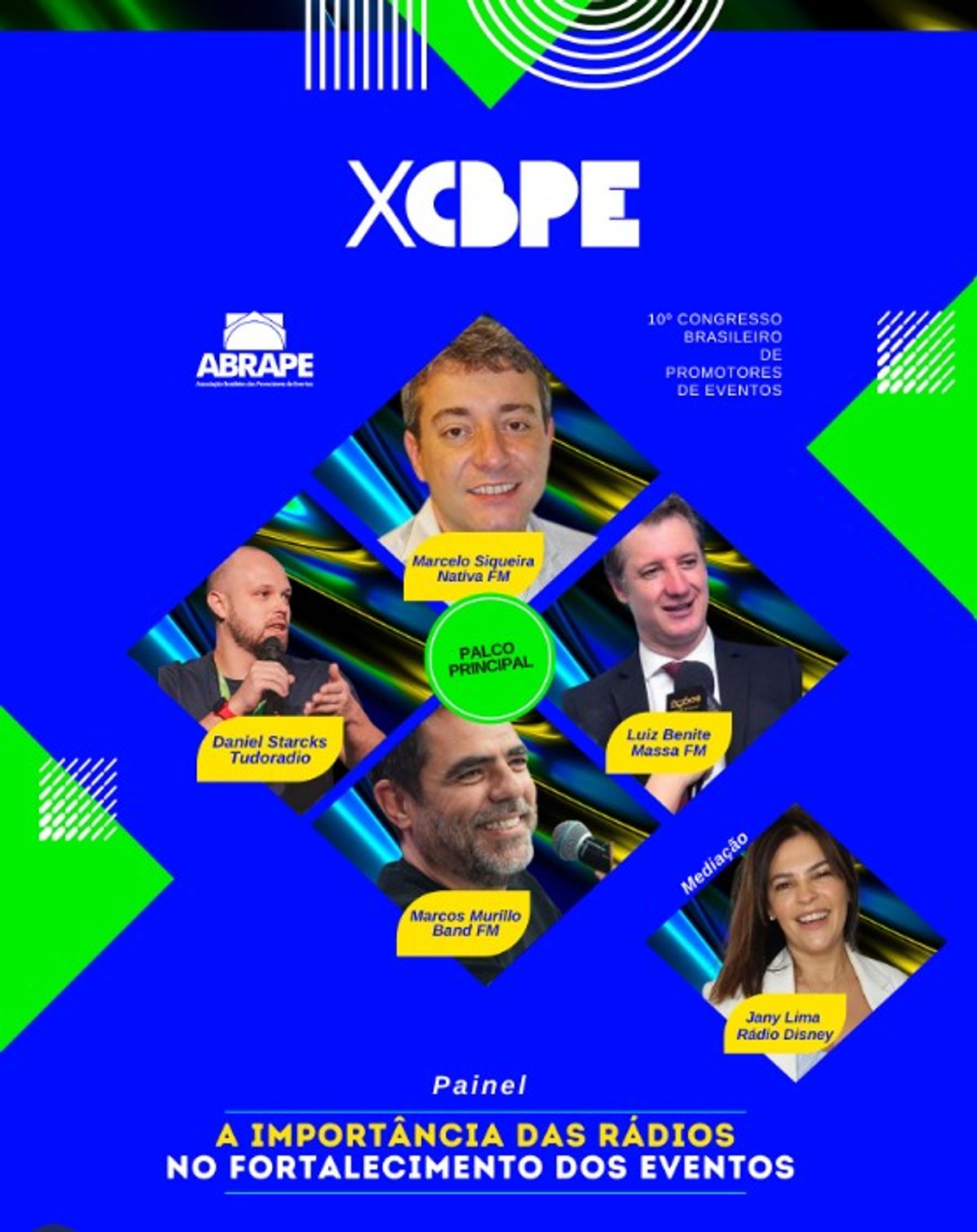Rádio será tema de debate nesta terça-feira (11) no palco principal do Congresso Brasileiro de Promotores de Eventos