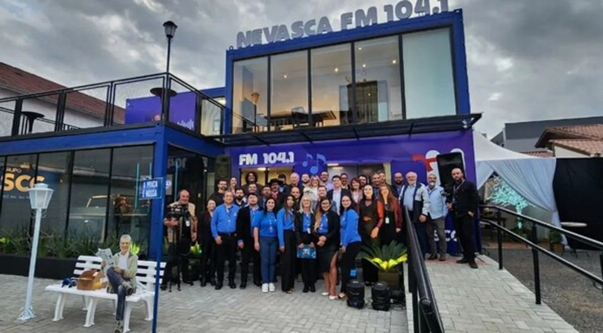 Grupo SCC inaugura nova sede da Nevasca FM e reforça atuação na Serra Catarinense