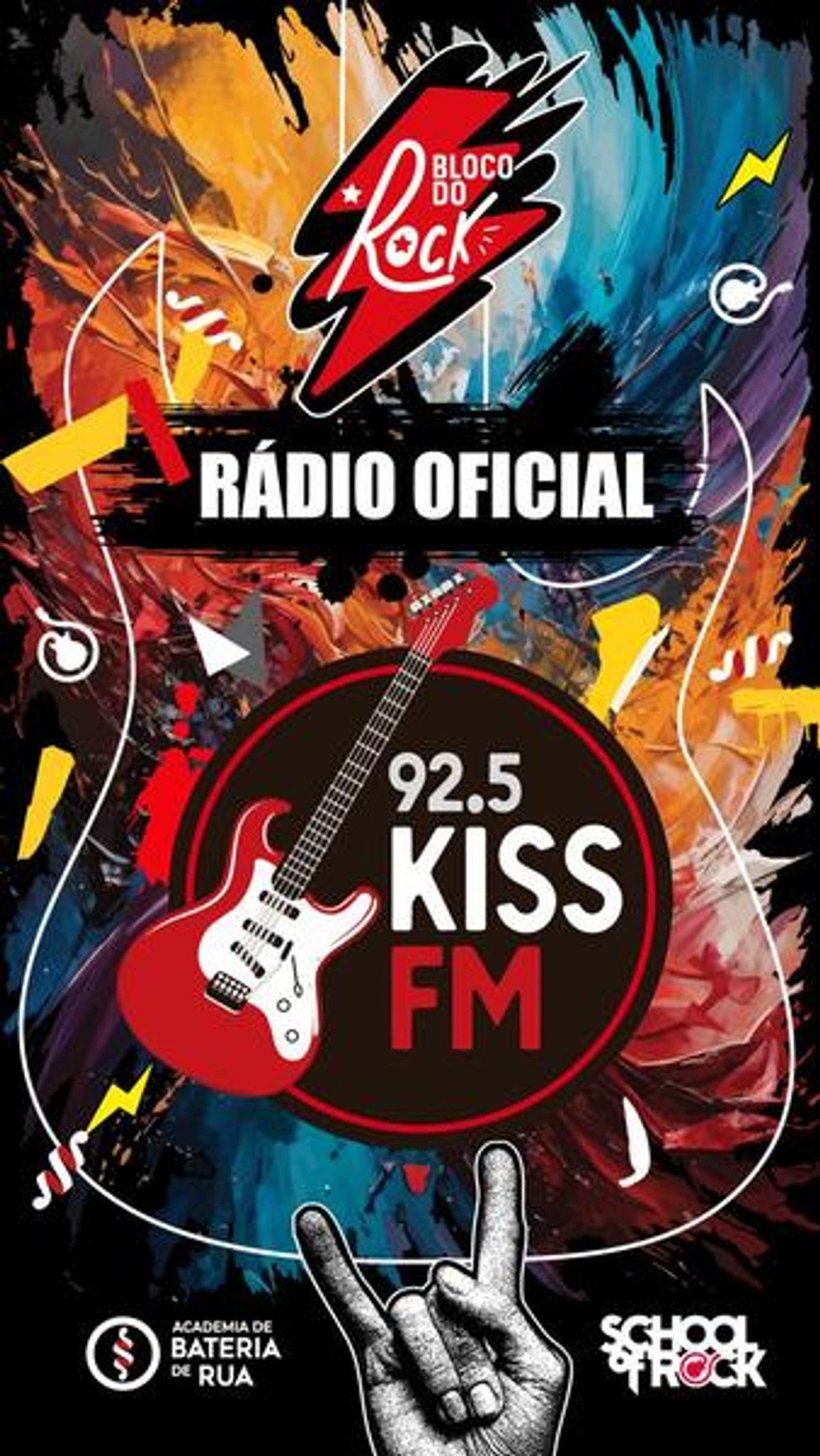 Kiss FM apoia realização do Bloco do Rock SP no pré-carnaval de São Paulo