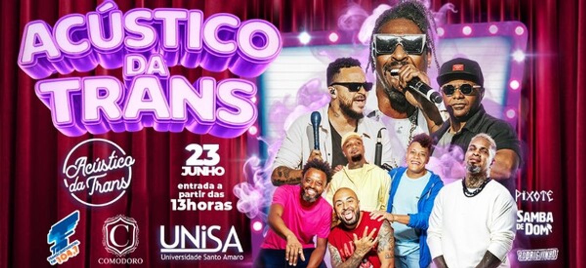 Transcontinental FM realiza Acústico da Trans com Pixote na próxima terça-feira (23)