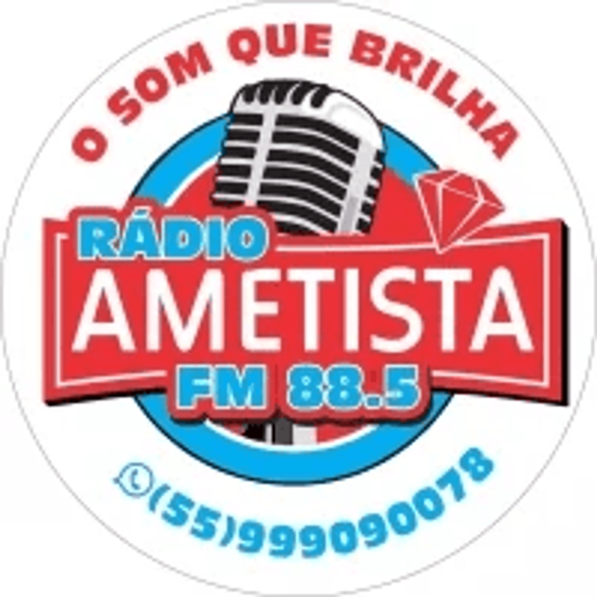 Logo Rádio Ametista FM