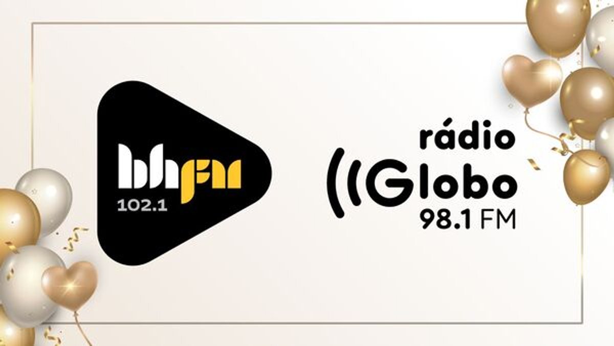 Rádio Globo e BH FM comemoram aniversários com ações especiais e novidades na programação