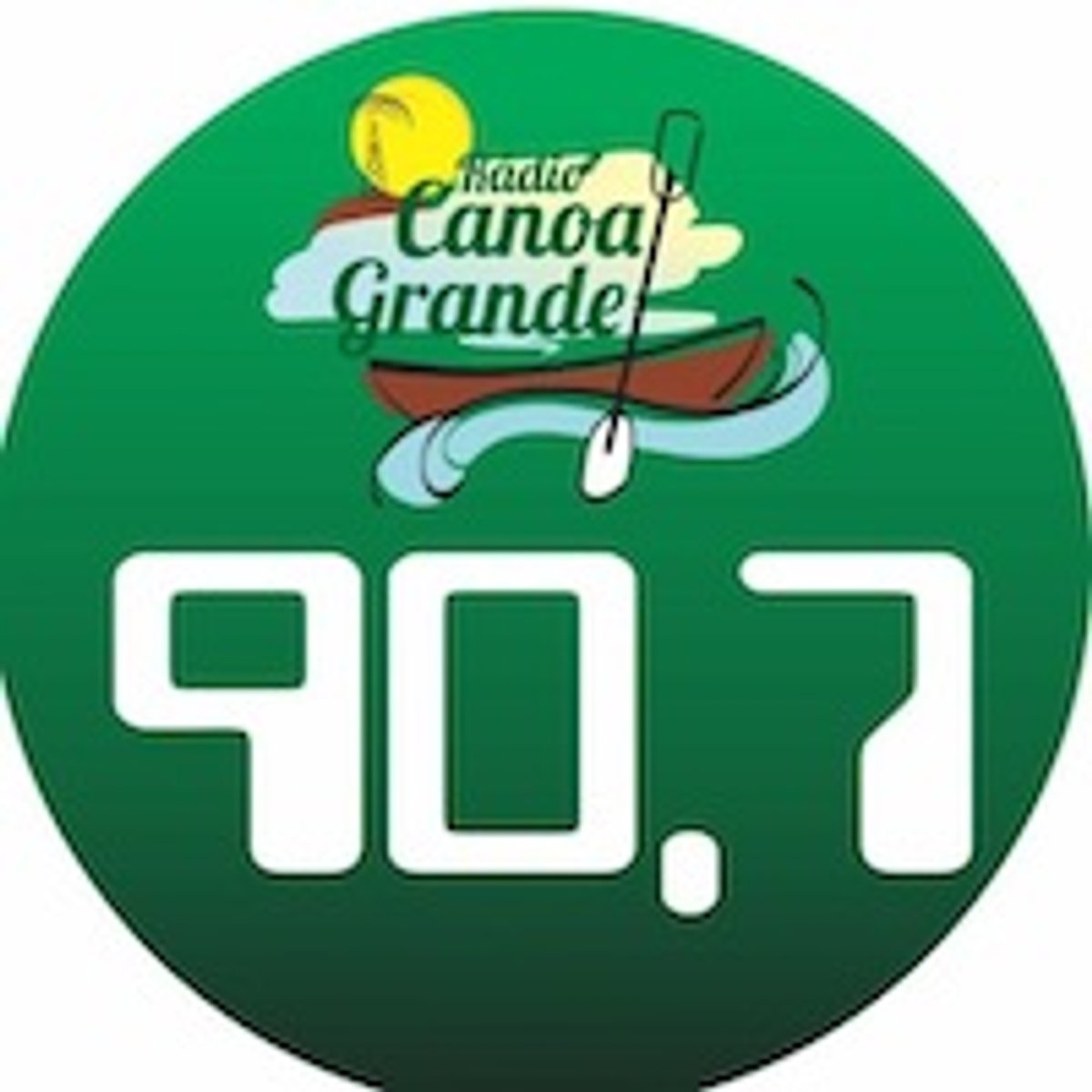 Logo Rádio Canoa Grande