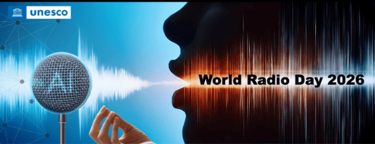 Dia Mundial do Rádio será comemorado nesta sexta-feira (13) com foco em Inteligência Artificial